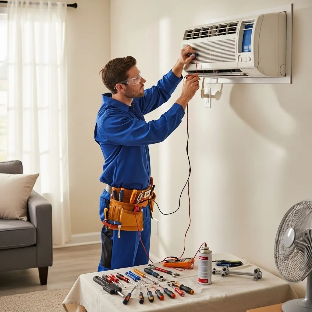 Şereflikoçhisar Daikin Daikin klima gaz dolumu ve bakım – Enerji verimliliği artırıldı. - Teknik servis örneği